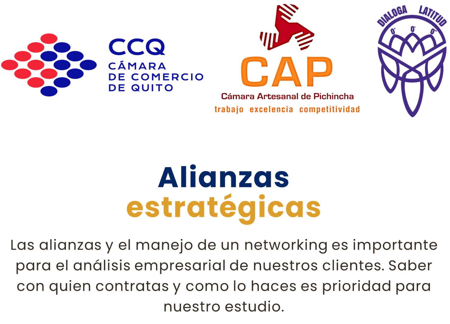 Alianzas estratégicas
